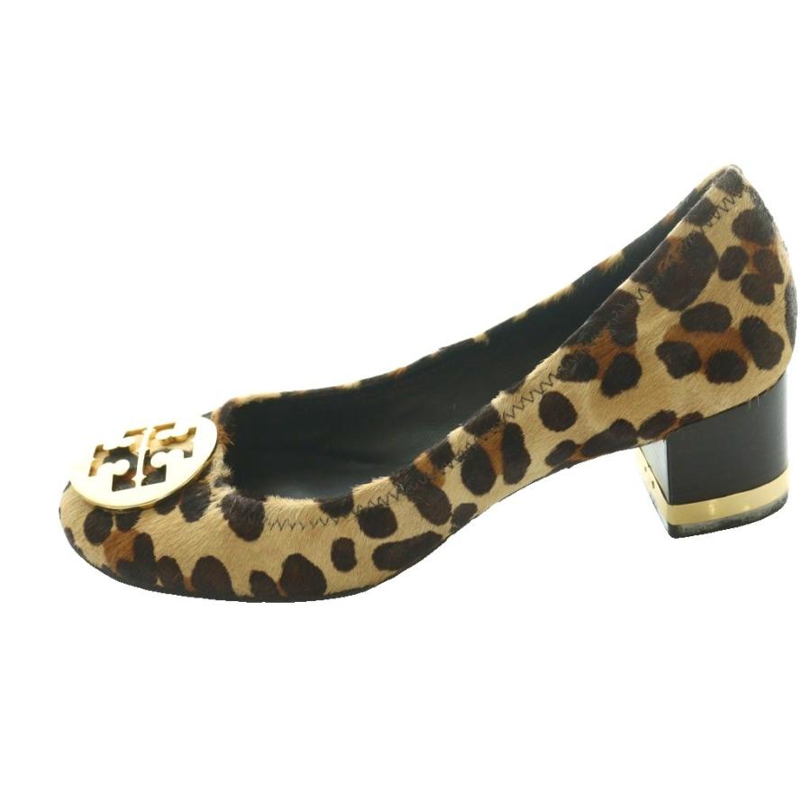 TORY BURCH（トリーバーチ） レオパード柄パンプス ハラコ 6.5 