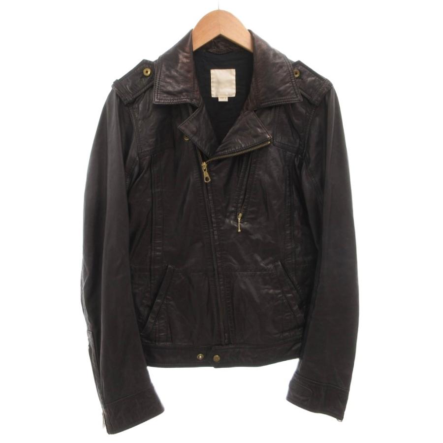 DIESEL（ディーゼル） ライダース ダブル レザージャケット 革ジャン S
