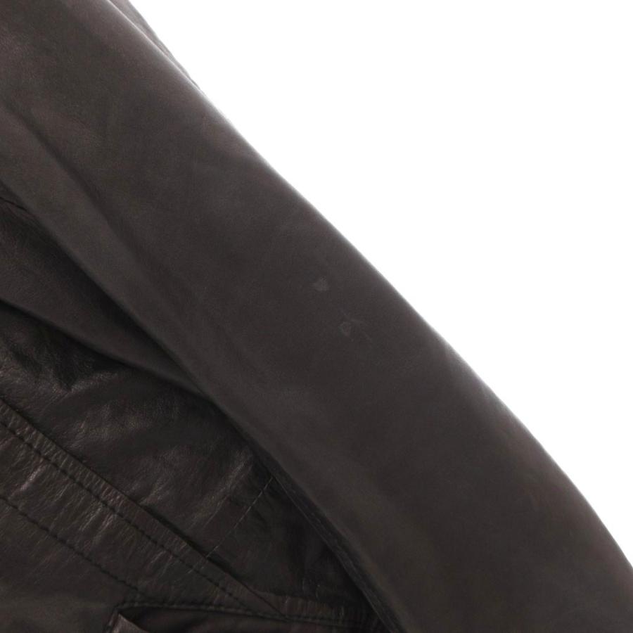 DIESEL ブラック レザー ライダースジャケット DIESEL ブラック レザー ライダースジャケット 【公式通販】