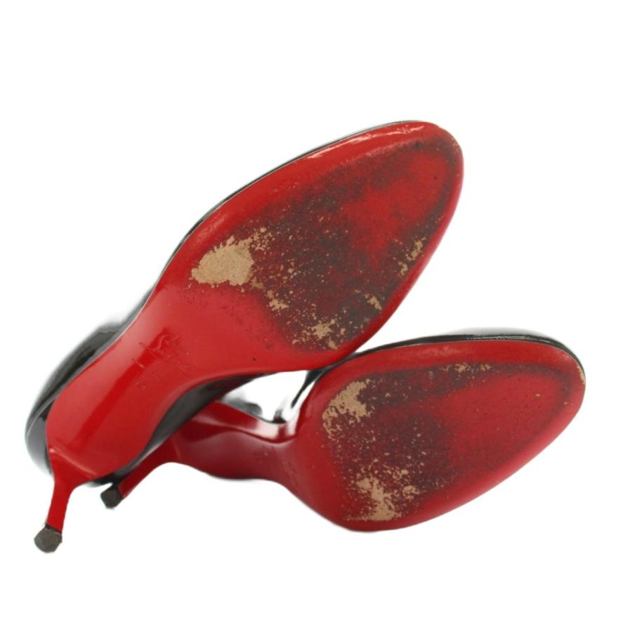 未使用 Christian Louboutin パンプス エナメル ラウンドトゥ Christian Louboutin（クリスチャンルブタン） パンプス ピンヒール