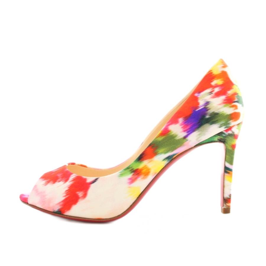 ルブタン　ローヒールパンプス　37.5 Christian Louboutin（クリスチャンルブタン） パンプス ピンヒール