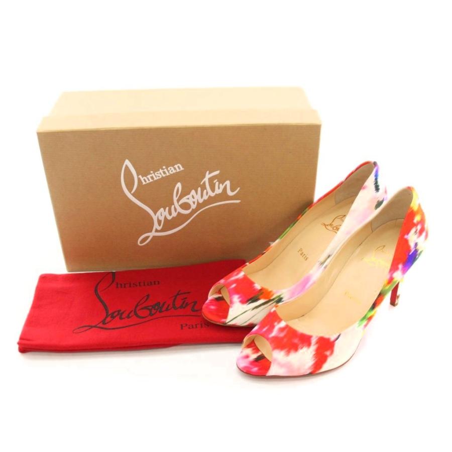 ルブタン　ローヒールパンプス　37.5 Christian Louboutin（クリスチャンルブタン） パンプス ピンヒール