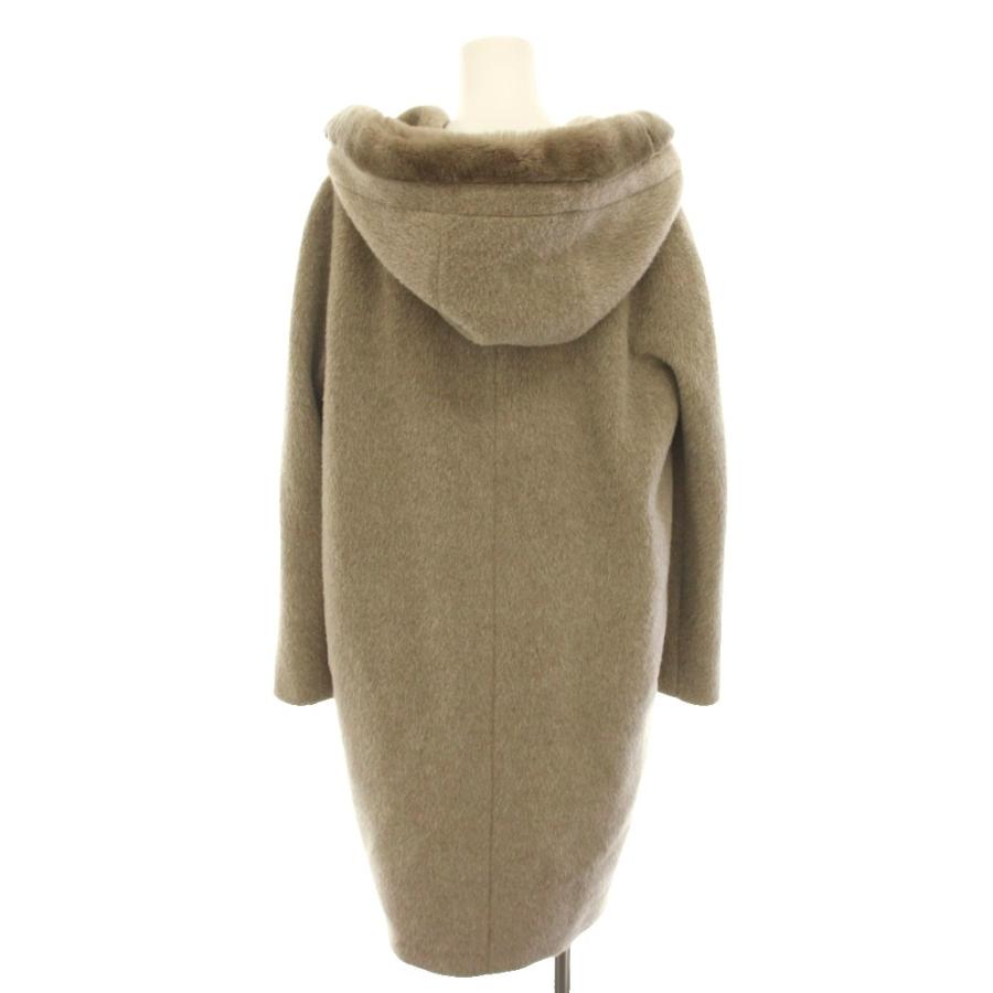マックスマーラ アルパカ　フード付き　コート　美品 S MAXMARA（エスマックスマーラ） Sマックスマーラ 'S Max Mara フード