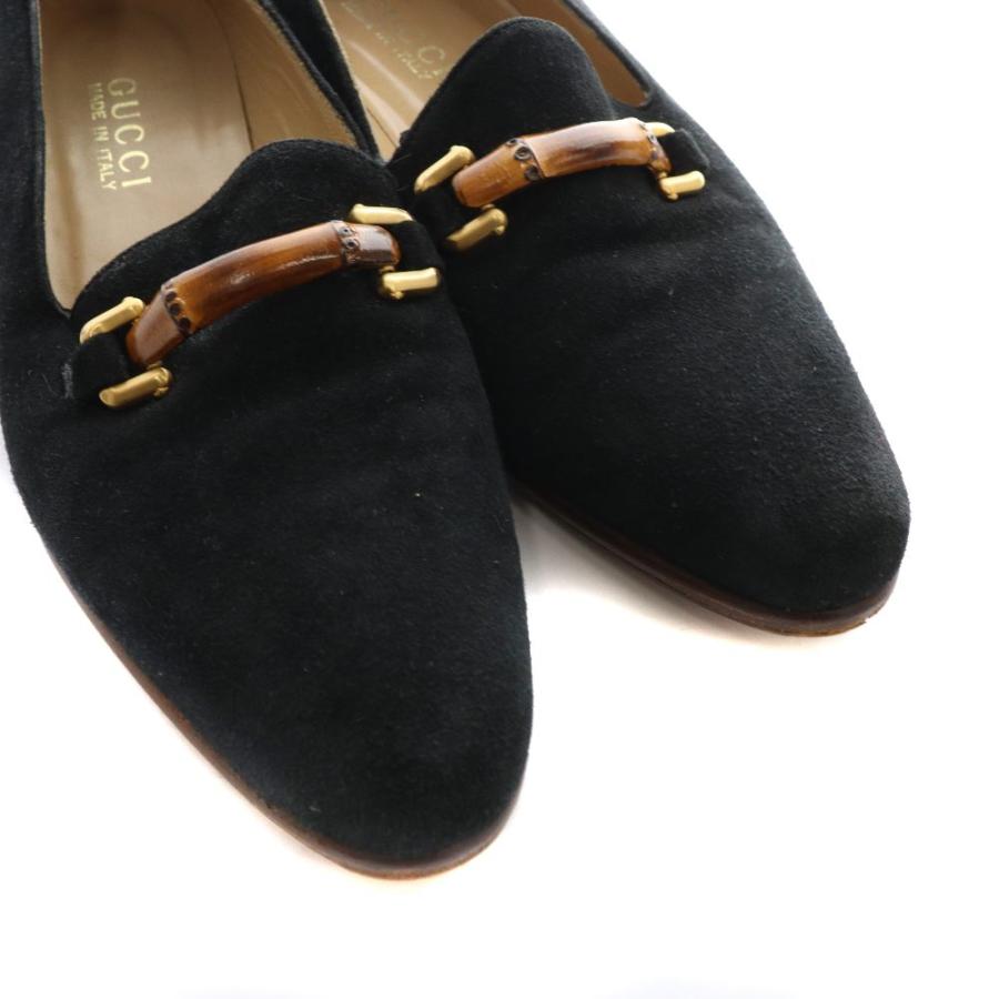 GUCCI ホースビットローファー 黒 レザー 38 GUCCI（グッチ） ローファー ホースビット 38 黒 ブラック /SS □OS