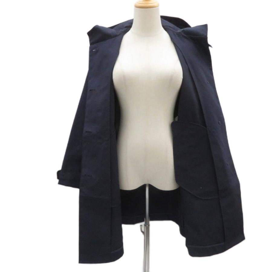 トラディショナルウェザーウエア DELVINE フーデットコート(32)ブルー トラディショナルウェザーウェア Traditional Weatherwear DELVINE