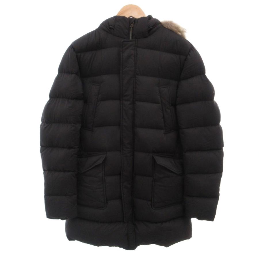ヘルノ HERNO GIACCONE LEG COAT ダウンコート コヨーテファー フード 