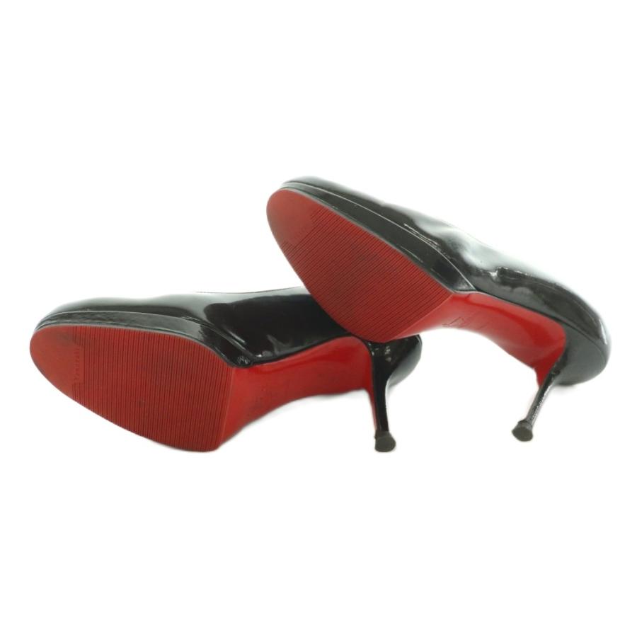 美品クリスチャンルブタンパンプスプラットフォーム Christian Louboutin（クリスチャンルブタン） パンプス ラウンドトゥ