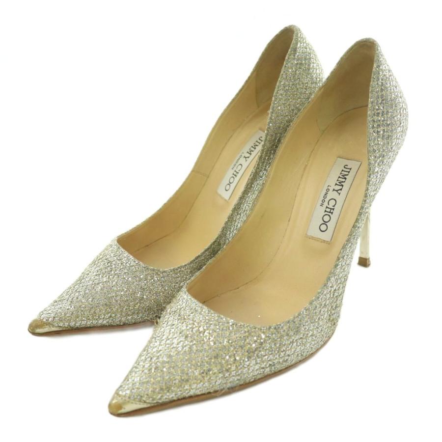 ジミーチュウ JIMMY CHOO パンプス ポインテッドトゥ ピンヒール