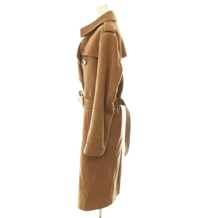 BURBERRY（バーバリー） カシミヤ混 トレンチコート IT42 キャメル /ES