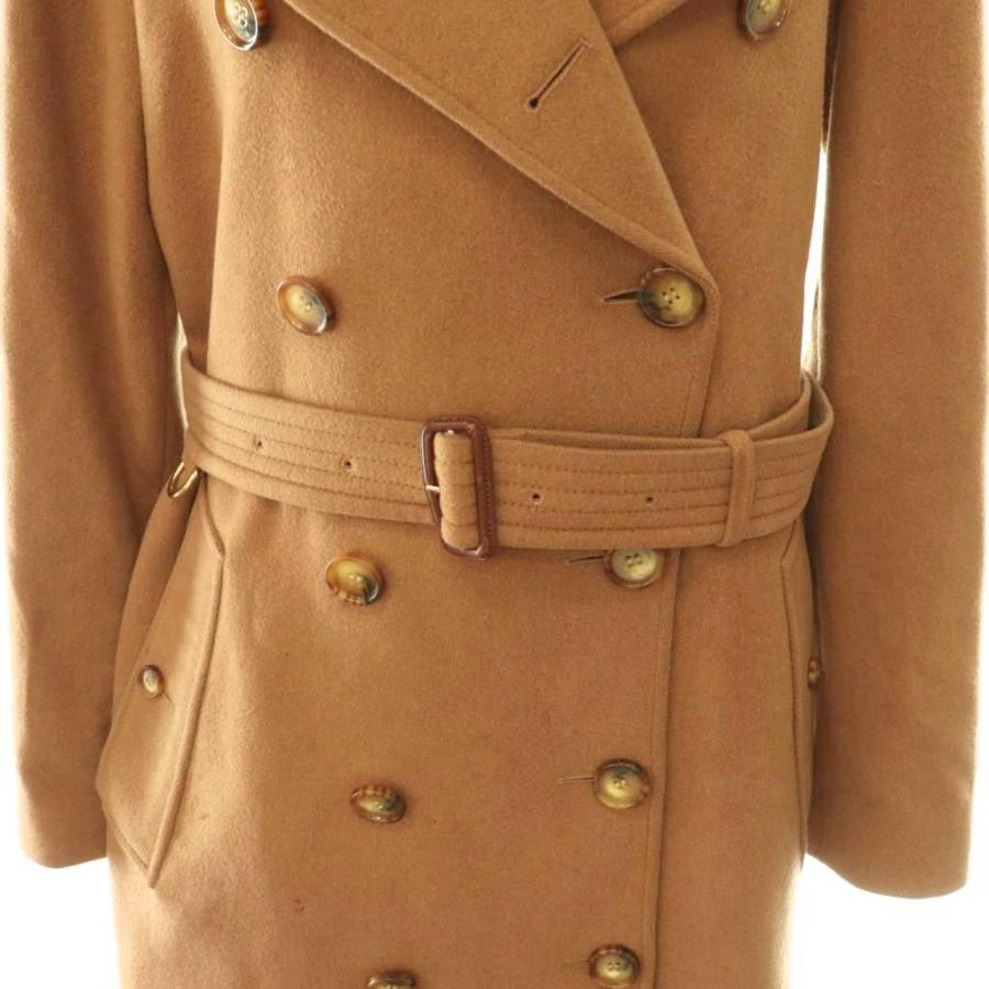 BURBERRY（バーバリー） カシミヤ混 トレンチコート IT42 キャメル /ES