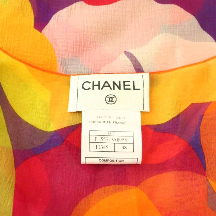 CHANEL（シャネル） CHANEL 00T ノースリーブシャツ ブラウス シアー 