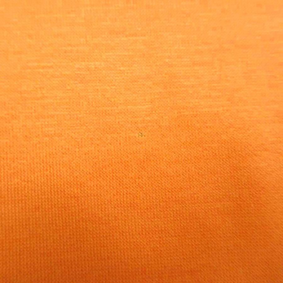 HERMES（エルメス） HERMES Tシャツ M オレンジ 無地 ラウンドネック