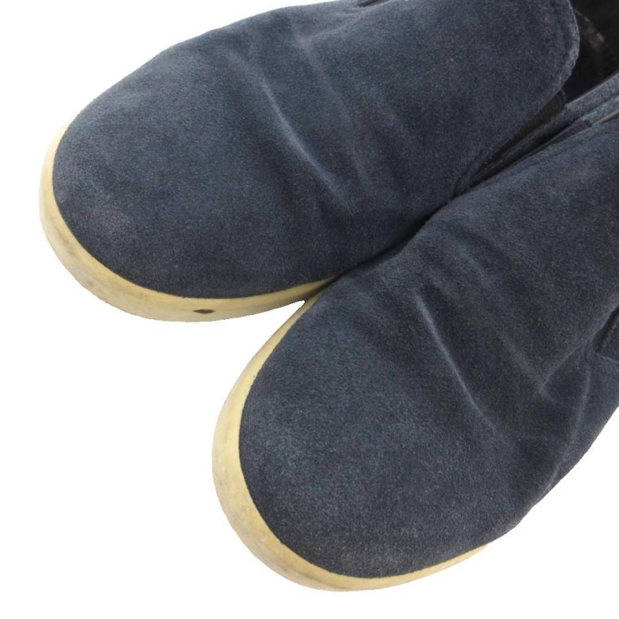 プラダスポーツ スリッポン スニーカー シューズ 27 スエード スウェード 紺 PRADA SPORT（プラダスポーツ） スリッポン スニーカー シューズ 27