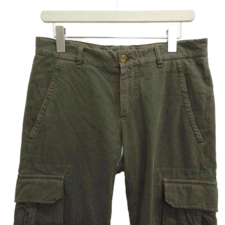 ブルネロクチネリ カーゴ パンツ BRUNELLO CUCINELLI チノパン ブルネロクチネリ BRUNELLO CUCINELLI カーゴパンツ 44 カーキ フル