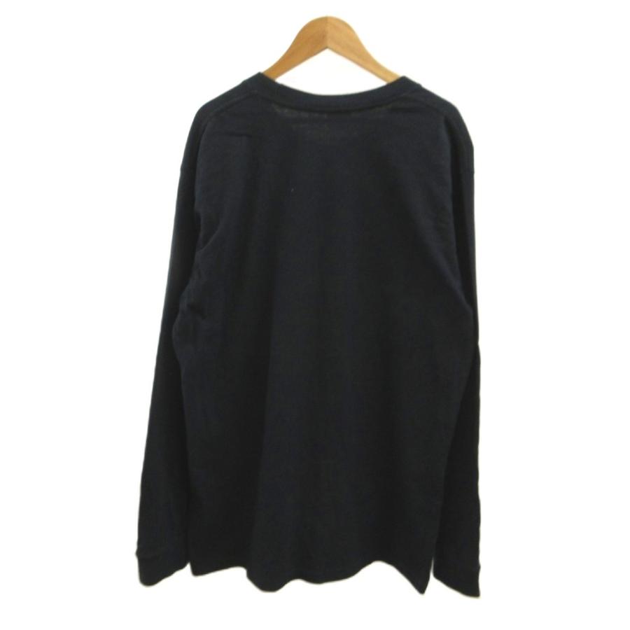 SUPREME ブラック 長袖カットソー Supreme（シュプリーム） SUPREME 18SS Ripple L/S Tee Tシャツ M 黒