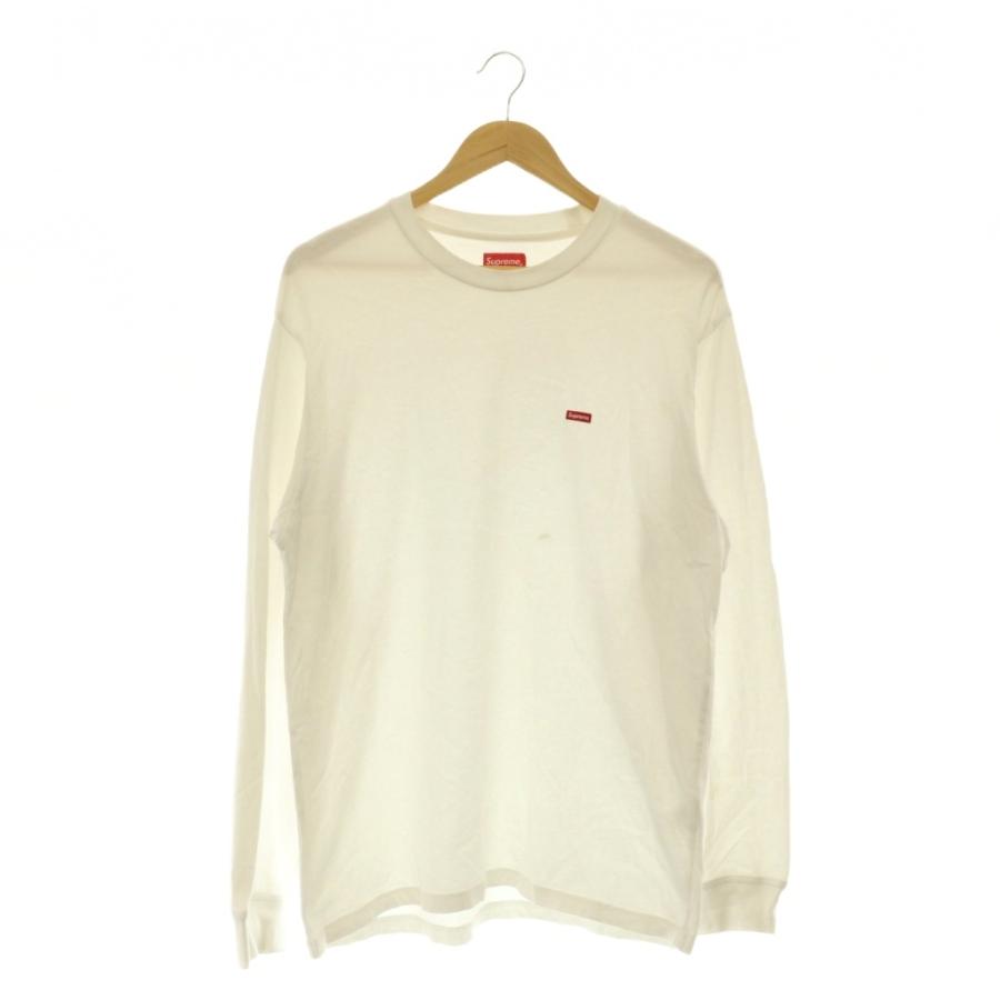 Supreme SmallBoxLogo L/S Tee ロンT ホワイト Supreme（シュプリーム） SUPREME small logo box L/S Tee ロンT T