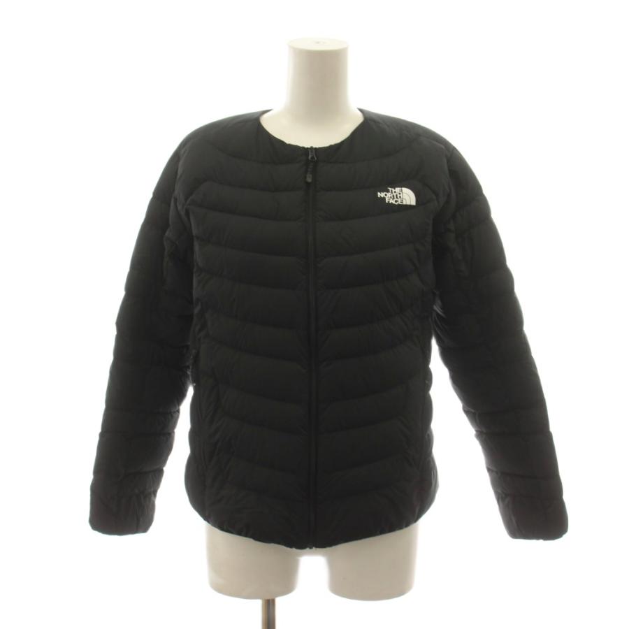 【THE NORTH FACE】ブラック ダウンジャケット NYW32013 THE NORTH FACE（ザ ノースフェイス） サンダー ラウンドネック ダウン