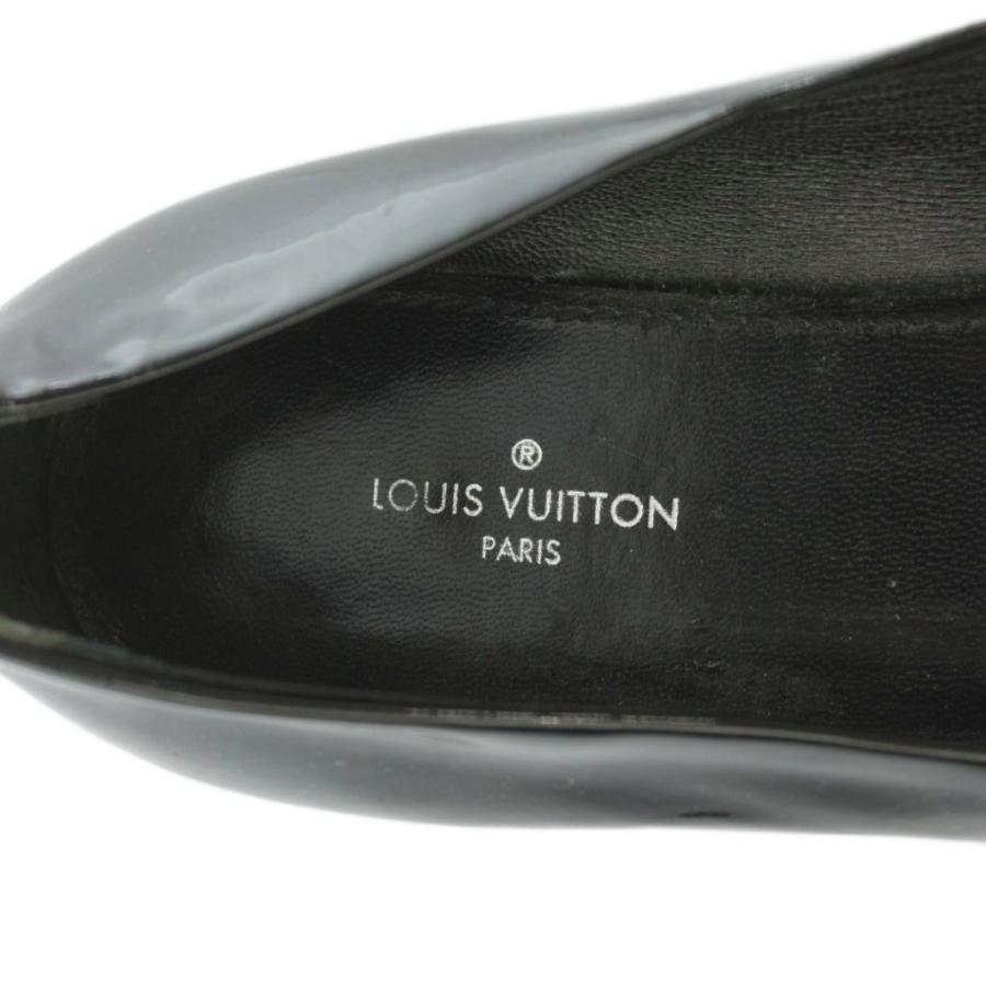 LOUIS VUITTON（ルイ・ヴィトン） フラットシューズ エナメル リボン
