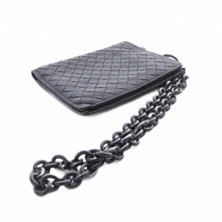 ボッテガヴェネタ イントレチャート　ウォレット　チェーン付　極美品 ボッテガヴェネタ BOTTEGAVENETA チェーンウォレット イントレ