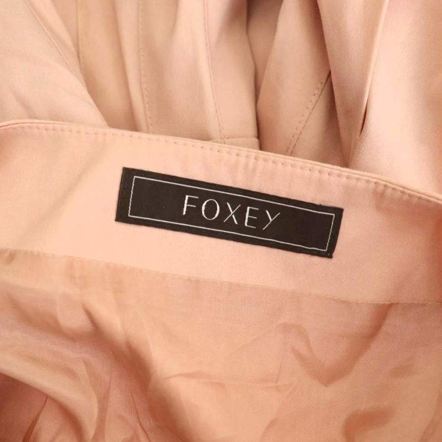 FOXEY（フォクシー） ワンピース 半袖 ロング 38 ピンクベージュ 41451