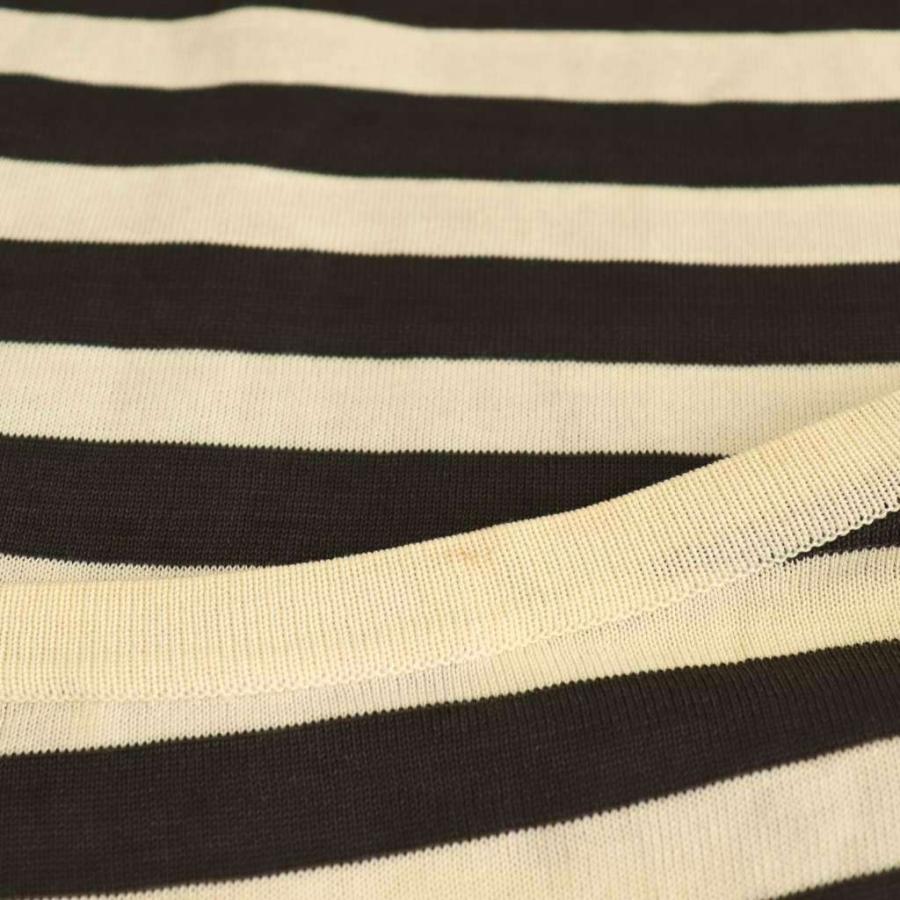CHANEL（シャネル） ヴィンテージボーダーニット カットソー 半袖 36
