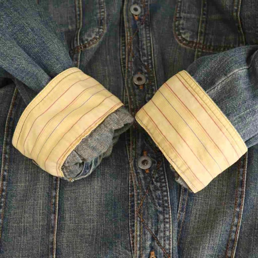 ディー&ジー ドルガバ ドルチェ&ガッバーナ D&G デニムシャツ 長袖 L