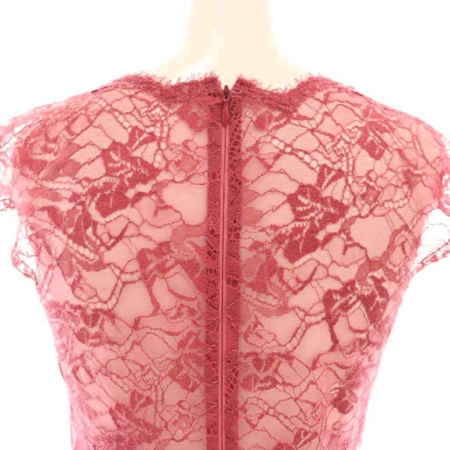 エミリオプッチ EMILIO PUCCI レースワンピース ひざ丈 タイト ウール