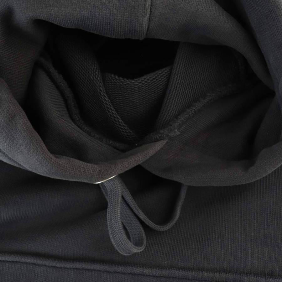 アミ ami プルオーバー パーカー スウェット ロゴ 紺 ネイビー