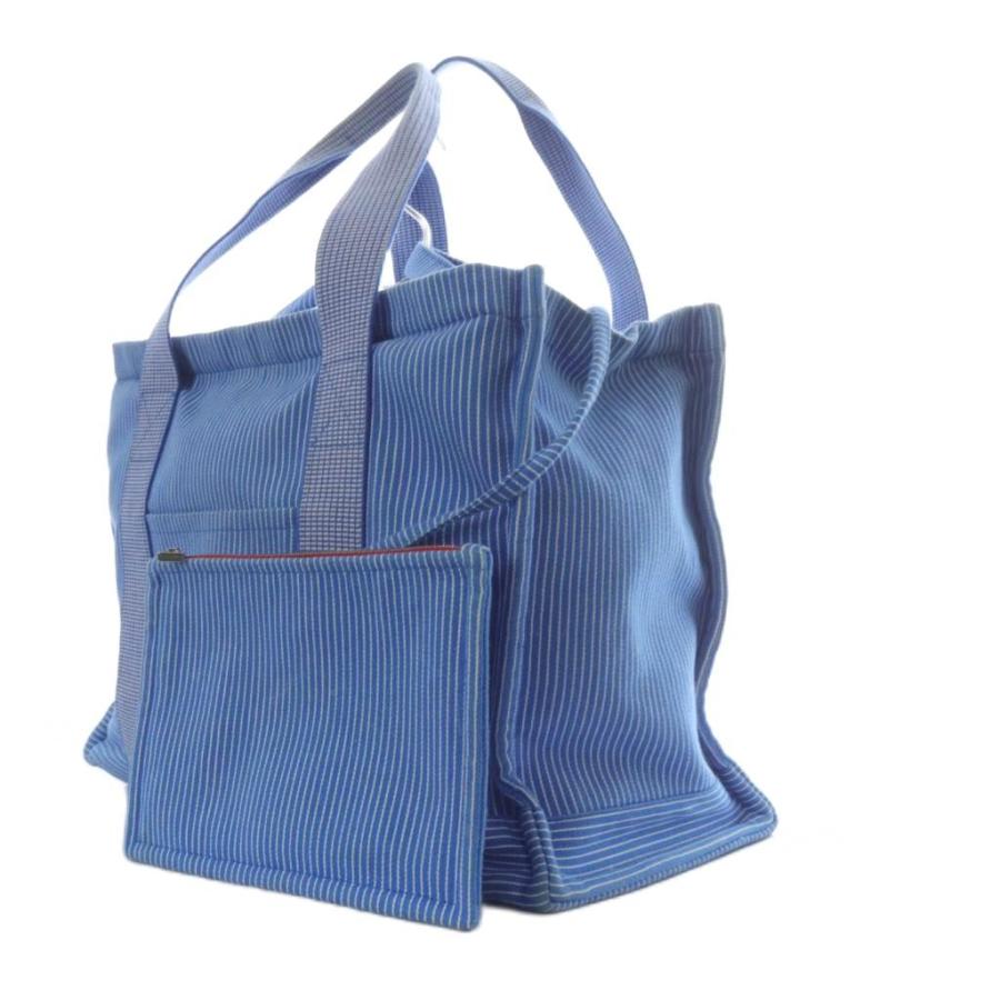 HERMES（エルメス） マザーズバッグ カヴァル 馬 シュバル ストライプ