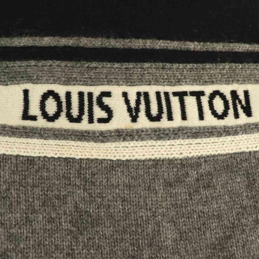 美品✨️ルイ・ヴィトン カシミヤ100% Vネックセーター S エンブレムチェーン LOUIS VUITTON（ルイ・ヴィトン） LOUIS VUITTON LVインタルシア