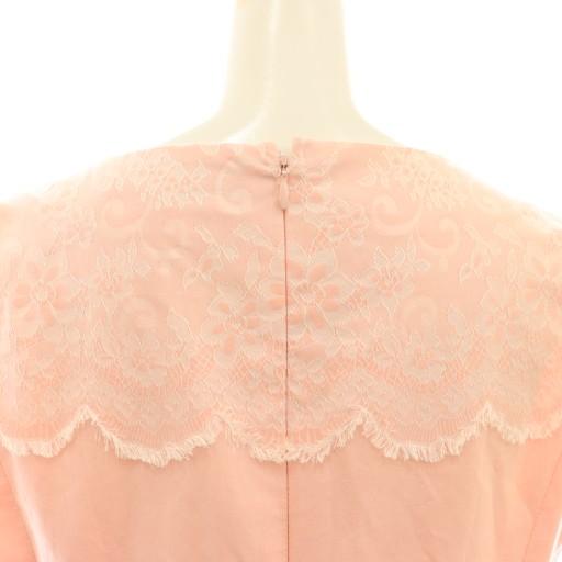 エムズグレイシー M'S GRACY ティアードワンピース レース リボン 花柄