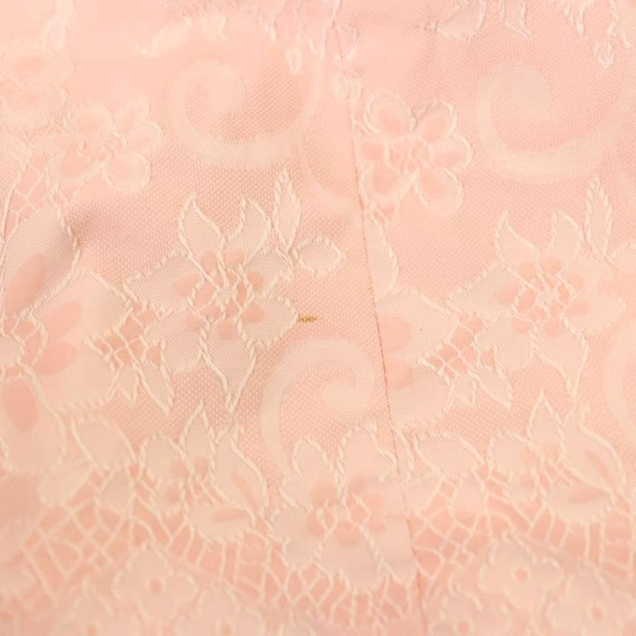 エムズグレイシー M'S GRACY ティアードワンピース レース リボン 花柄