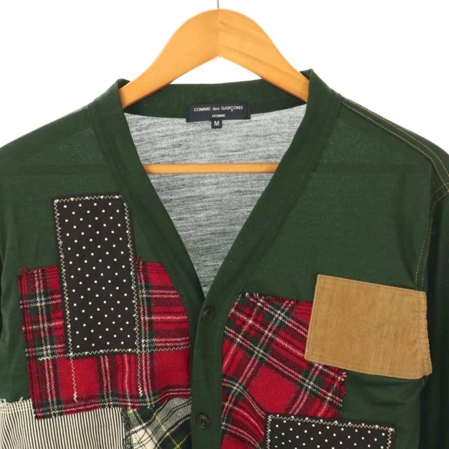 コムデギャルソンオム COMME des GARCONS HOMME カーディガン ウール混