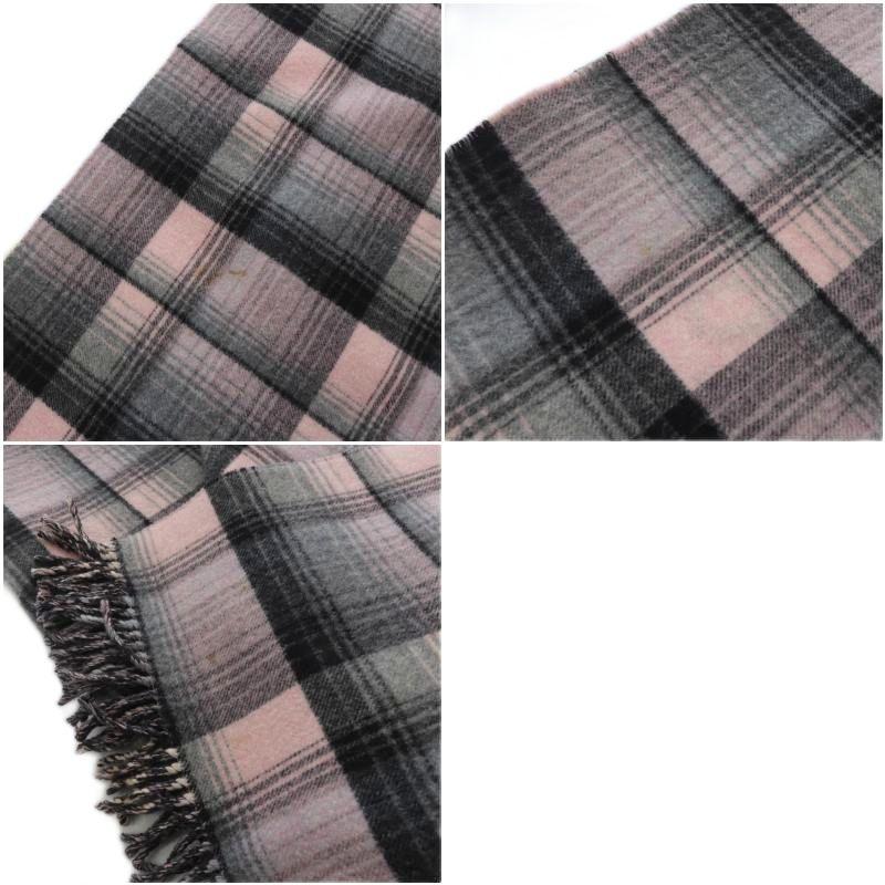 GUCCI（グッチ） リバーシブル GGウールケープポンチョ チェック