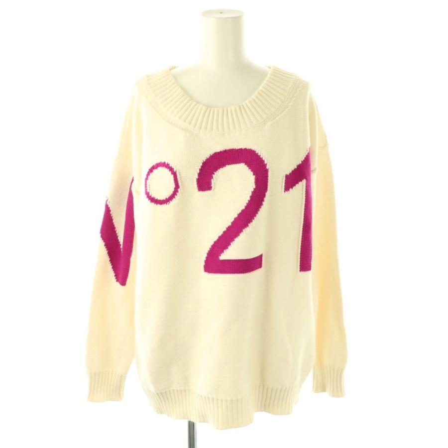 2022/ヌメロヴェントゥーノN°21/ニット/セーター/リブ/ロゴ刺繍/近年 2022/ヌメロヴェントゥーノN°21/ニット/セーター/リブ/ロゴ刺繍/近年