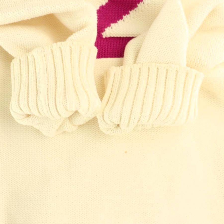 ヌメロヴェントゥーノ N°21 ニット セーター ロゴ 長袖 XS オフ