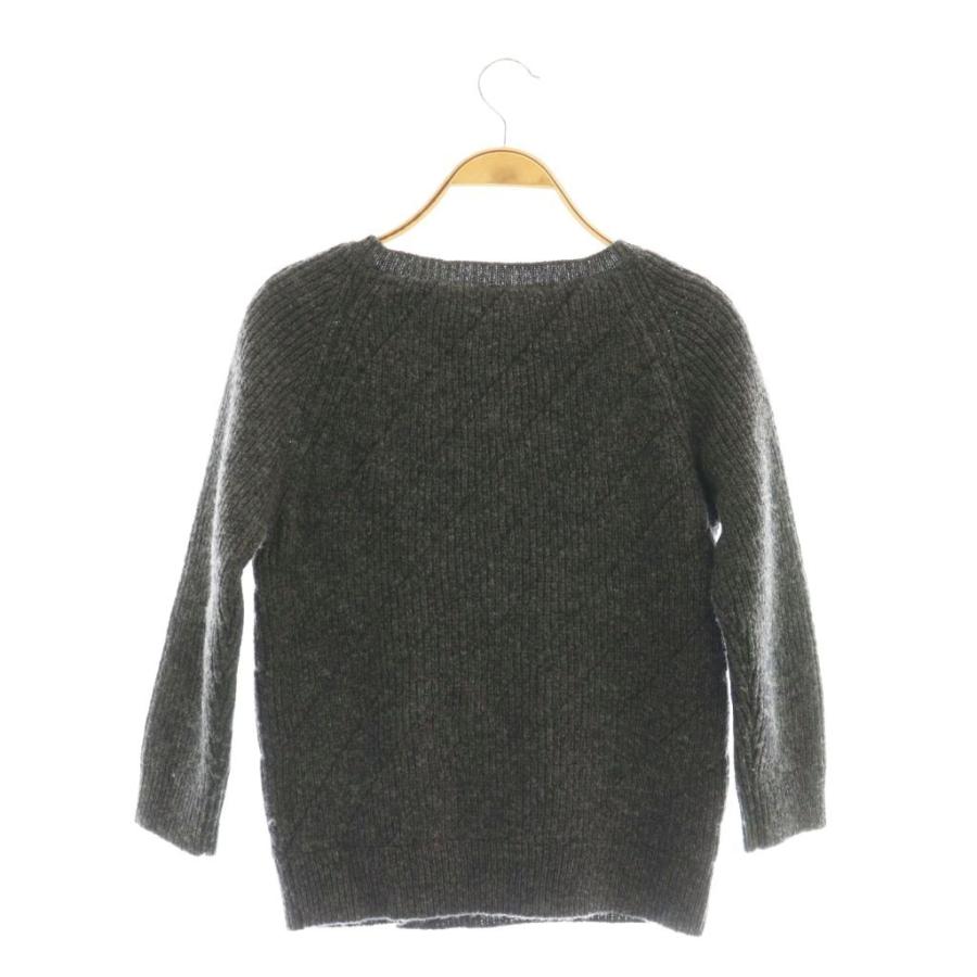 PRADA（プラダ） ニットジャケット ノーカラー スナップボタン