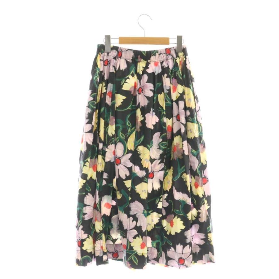 MARNI（マルニ） MARNI 21SS フレアスカート ロング 花柄 38 マルチ