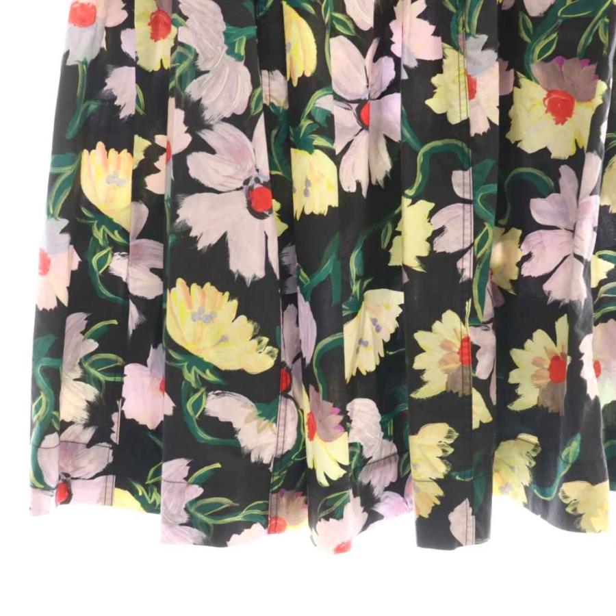 マルニ　フレアースカート　38 MARNI（マルニ） MARNI 21SS フレアスカート ロング 花柄 38 マルチ