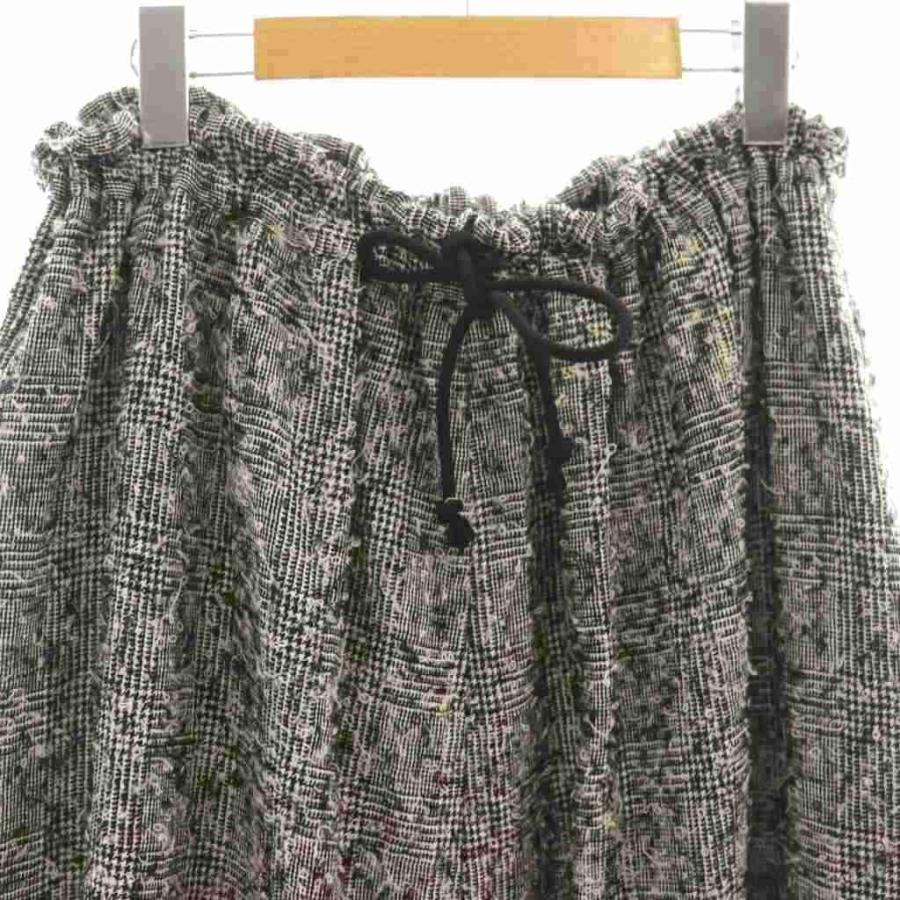 Ｙ’s黒 チェック柄 サルエルパンツ　サイズ2 12.jpg