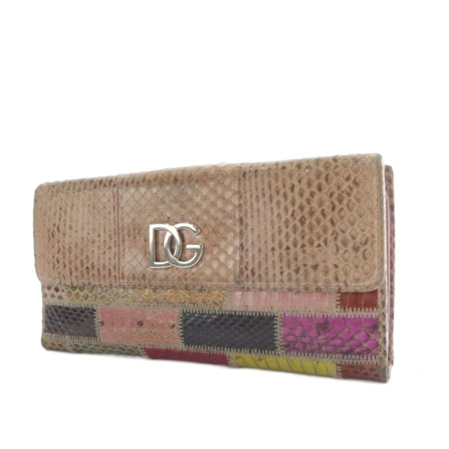 DOLCE&GABBANA（ドルチェ & ガッバーナ） ドルガバ 長財布 二つ折り 型