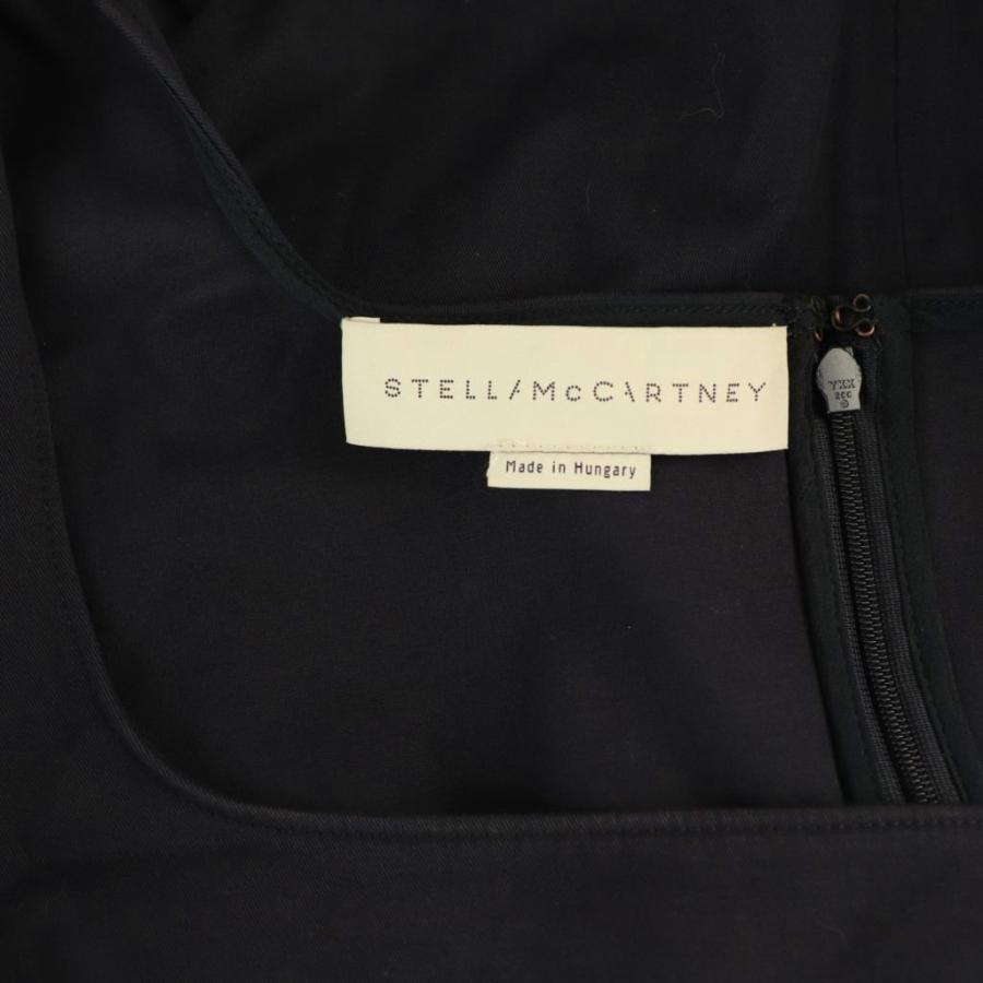ステラマッカートニー STELLA McCARTNEY ワンピース ミニ 半袖 34 紺