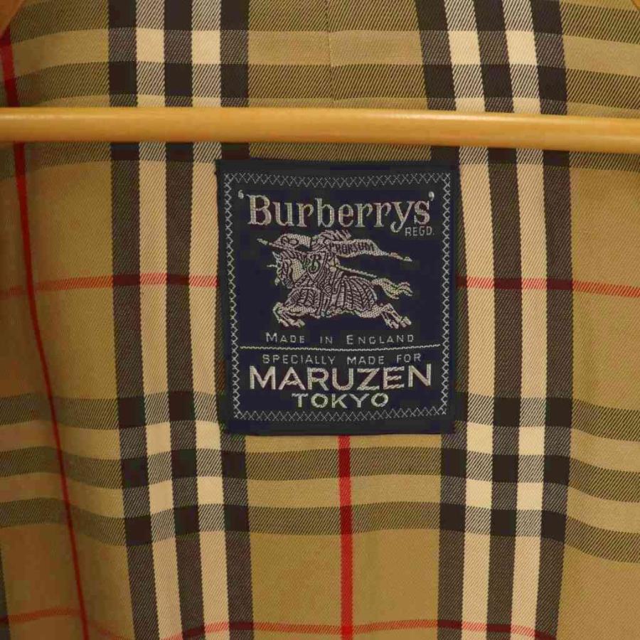 【中古】バーバリーズ Burberrys ステンカラーコート スプリングコート 100 79A ベージュ /DF ■GY57 メンズ バーバリーズ Burberrys ステンカラーコート スプリングコート 100 79A