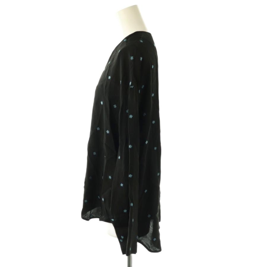 マメクロゴウチ Mame Kurogouchi 20SS フラワー ジャガード シャツ