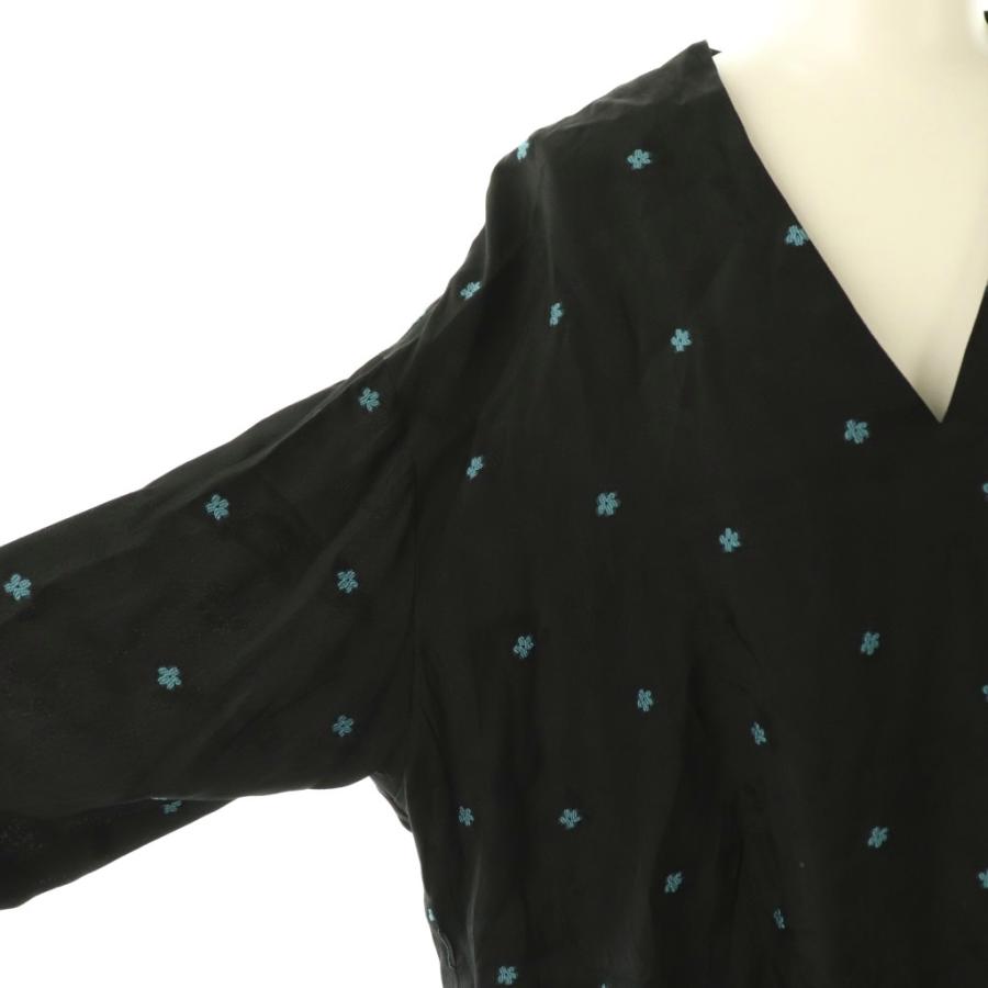 マメクロゴウチ Mame Kurogouchi 20SS フラワー ジャガード シャツ