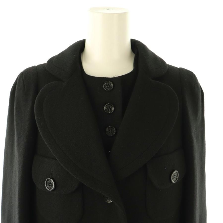 SEE BY CHLOE（シーバイクロエ） コート レイヤード ウール ミドル 40