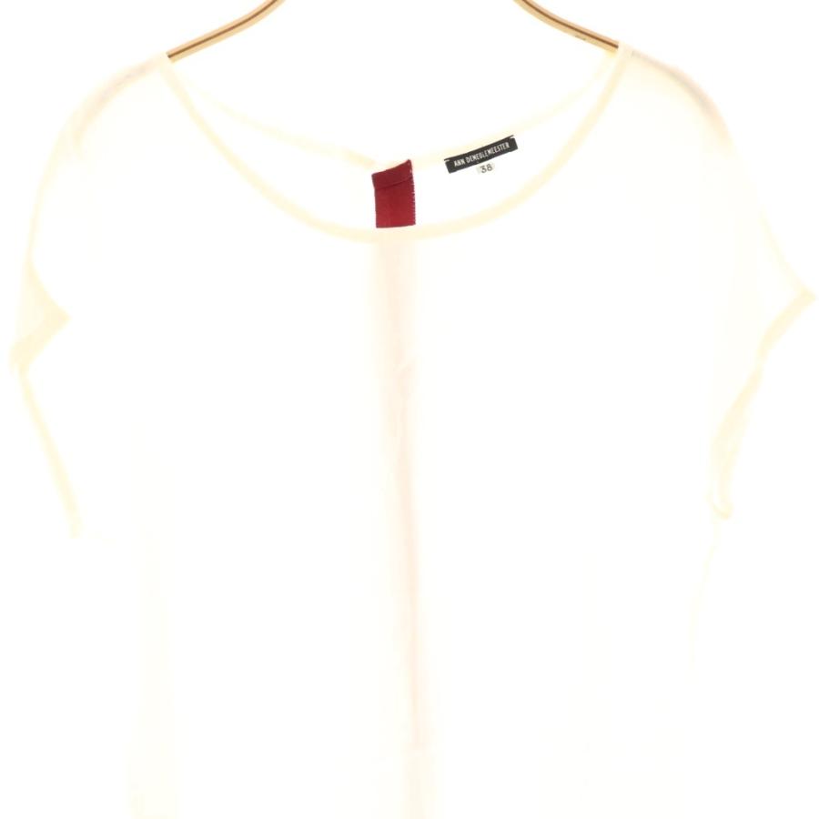 【美品】Ann Demeulemeester ポンチョ ブラウス 薄手 38 Ann DEMEULEMEESTER（アン ドゥムルメステール） ブラウス フレンチ