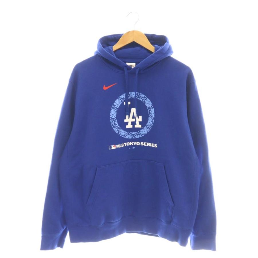 Nike MLB Tokyo Series Hoodie Lサイズ ブルー NIKE（ナイキ） ドジャース MLB TOKYO SERIES 東京シリーズ パーカー