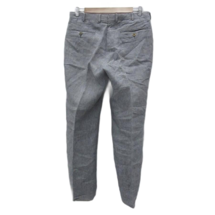 エルメネジルドゼニア Ermenegildo Zegna スラックスパンツ 麻 リネン