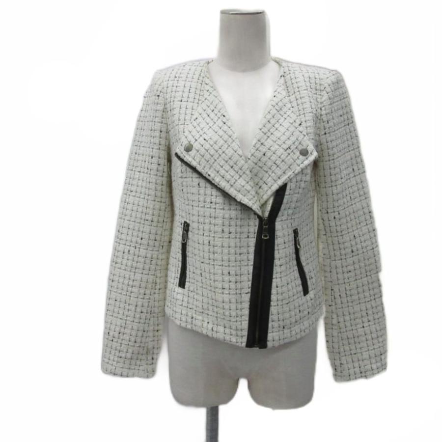 バナナリパブリック BANANA REPUBLIC ライダースジャケット ミドル丈